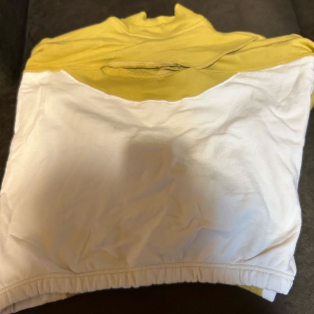 Free People Sweatshirt Colorblock